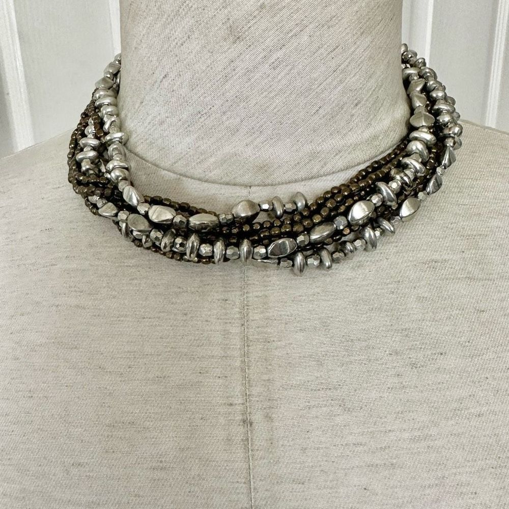 Premier Designs multiโstrand beadedโnecklace